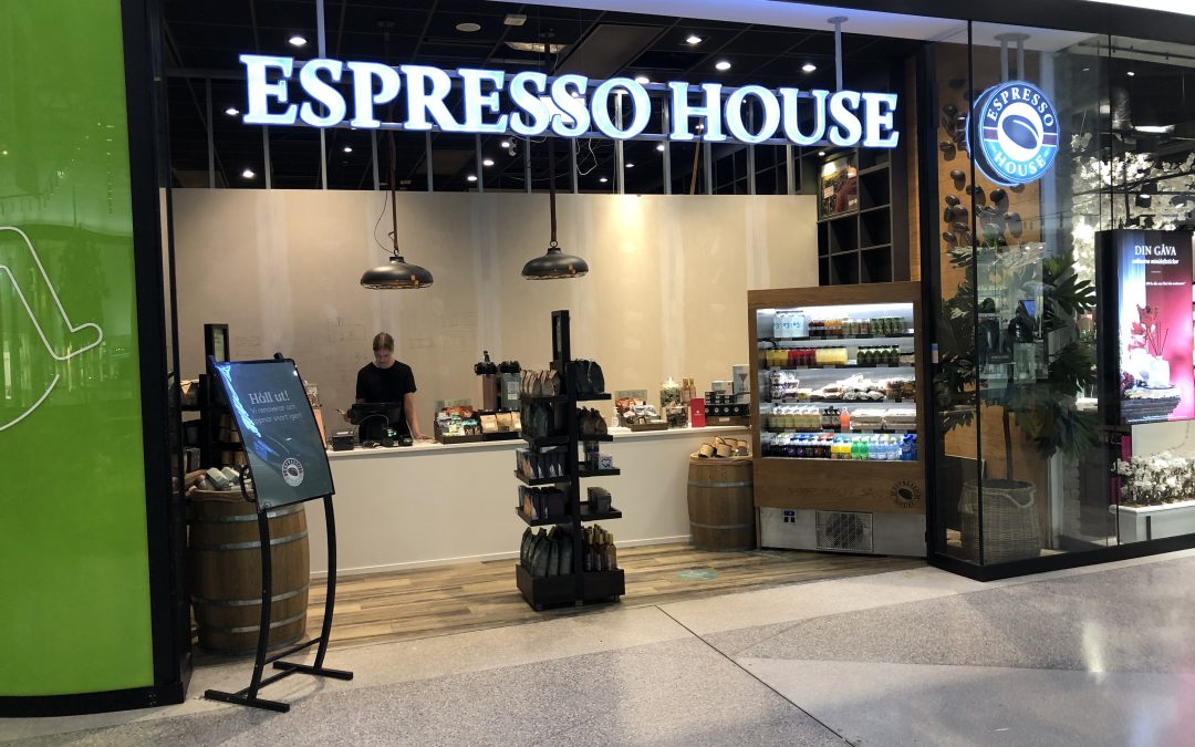 Espressohouse i Malmö Emporia.